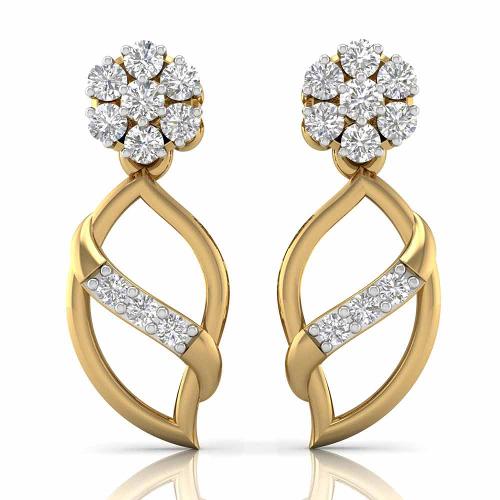 Diamond world sale earring price